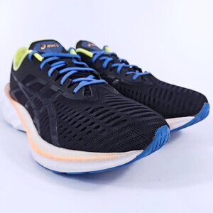Asics NovaBlast Mens 10.5 Neutral Cushion Lightweight Road Running Shoes Black